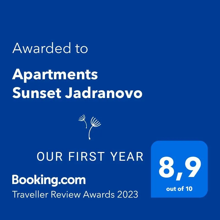 Apartments Sunset Jadranovo Horvátország
